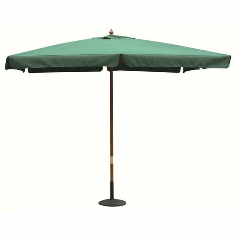 Ombrellone da Giardino 3x3 m Palo Ø48 mm Fantasy in Legno Verde (1/2)