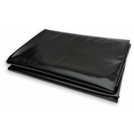 Telo in PVC Economico 4x5m per Laghetti Nero