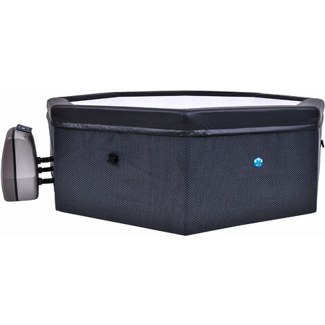 Copertura Protettiva Per Pompa Riscaldatore Spa – Tessuto Oxford 600D Impermeabile, Con Aperture E Cerniera, 52x35x28 Cm