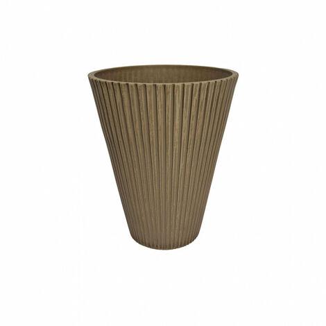 Blim Iris Vaso Per Fiori In Plastica, Neutro, Resistente Ai Raggi UV, Diametro 15 Cm