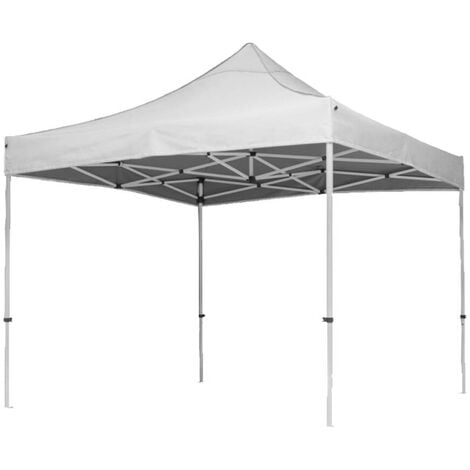 Gazebo Rapido 2x2 Giardino Spiaggia Mercatino Professionale Con Teli  Laterali