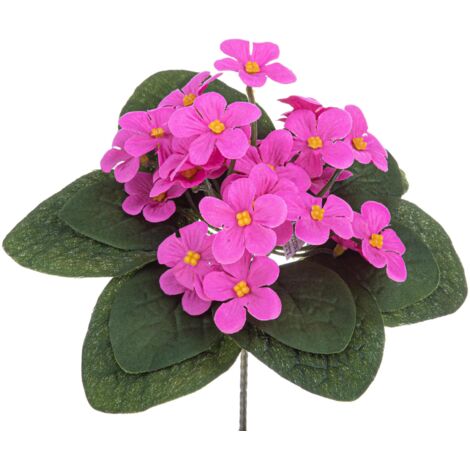 Set Di 2 Piante Artificiali Per Esterni Con Picchetto - Altezza 59,9 Cm - Cespugli Finti Autunnali UV Resistant - 4