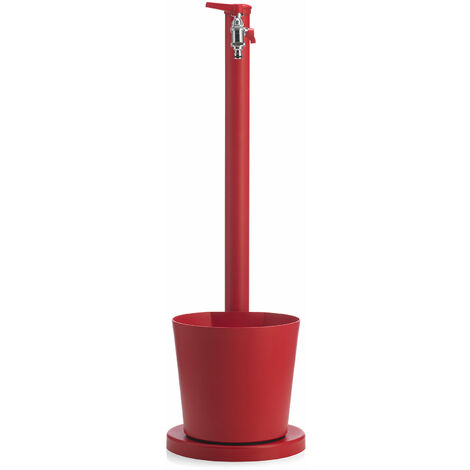 Fontana da Giardino con Rubinetto e Vaschetta Belfer 42/SRV Rosso