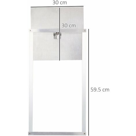 VEVOR Porta Automatica per Pollaio 30x30 cm Apriporta Pollaio di Luce di  Timer