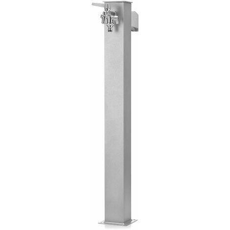 Fontana da Giardino con Doppio Rubinetto Belfer 42/QRR Alluminio