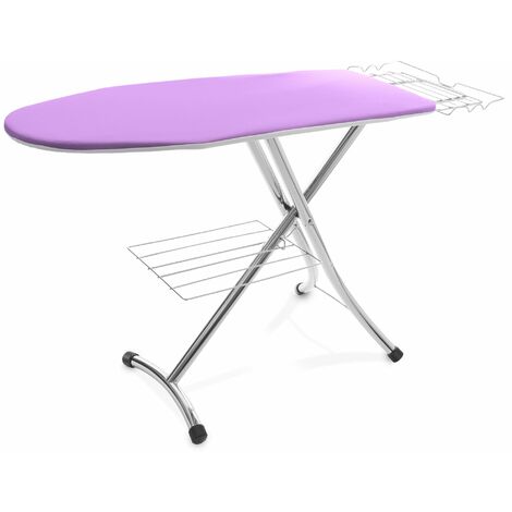 Asse da Stiro con Poggiaferro 122x48 cm Gamma Lilla