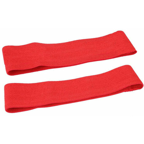 Fascia di Resistenza per Allenamento Gambe e Glutei in Nylon Rosso (1/5)