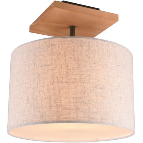 Plafoniera da Interno a Led in Metallo Nichel Anticato (1/2)
