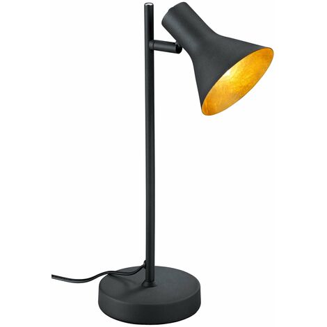 Lampada tavolo da Interno  E14 in Metallo Nero (1/2)