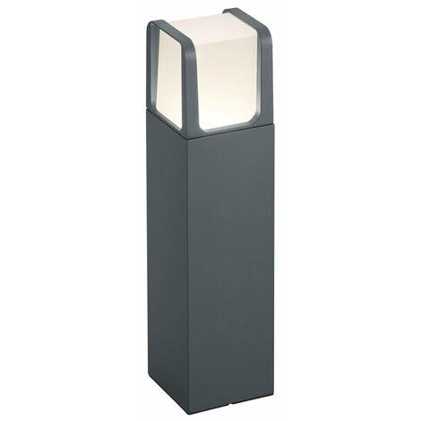 Testa-Palo Da Esterno In Pressofusione Di Alluminio – Diametro 60 Mm, Attacco E27, IP43, Vetro Trasparente, Per Lampade A Incandescenza E LED