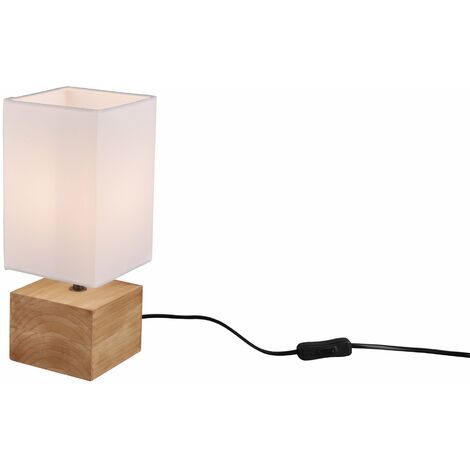 Lampada tavolo da Interno a LED in Legno Legno Colorato (1/2)