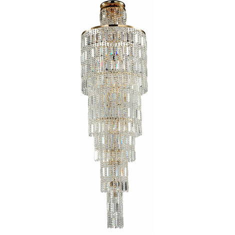 Lampadario Royal Classic in Metallo Niagara Oro (1/4)