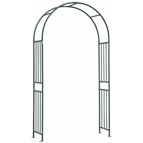 Arco da Giardino in Ferro 40x120xH218cm Rama Arch Antracite