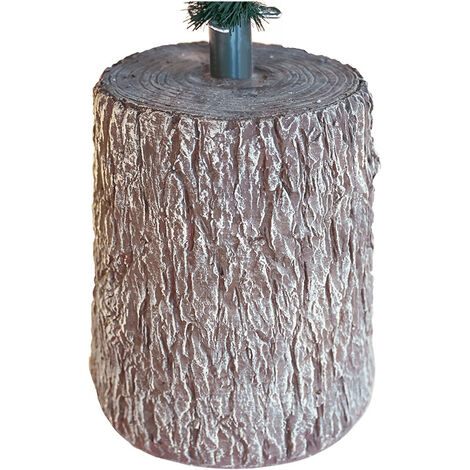 Albero di Natale Artificiale Satinato con Pigne 150 cm
