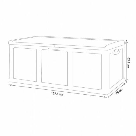 Cassapanca Seduta Antracite - In MDF Con Rivestimento Velluto, 58x42x39 Cm | Stile Art Deco, Per Ingresso O Camera