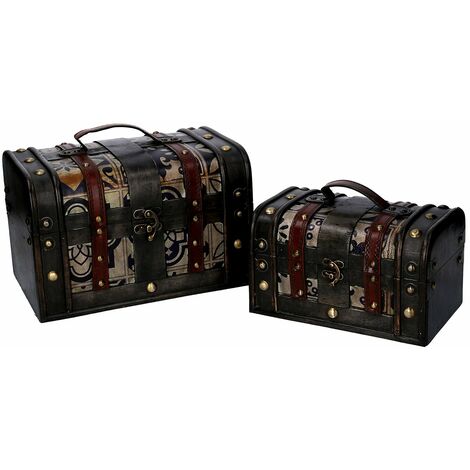 Set 3 Scatole In Legno Paulownia Con Cerniere - Formato S, M, L Per Fai Da Te, Decoupage, Pirografia
