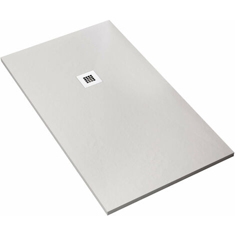 Piatto Doccia 80x110 cm in Pietra Bonussi Everest Bianco (1/5)