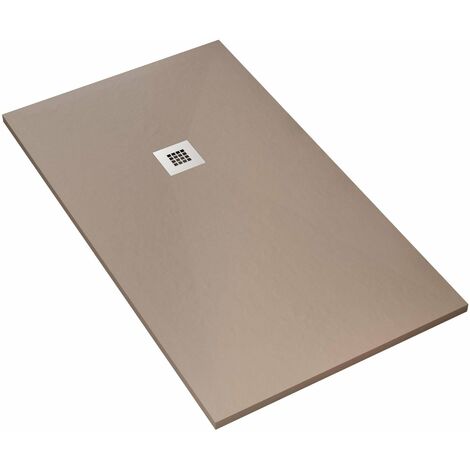 Piatto Doccia 70x140 cm in Pietra Bonussi Everest Moka (1/5)