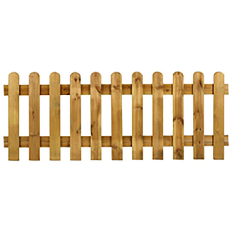Recinzione Dritta Mini 180x70 cm in Legno Impregnato