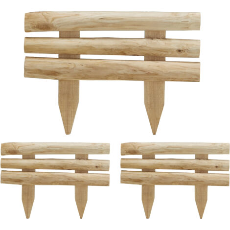 Minirecinzione Minerva 3 Pezzi 50xh35 cm in Legno di Castagno