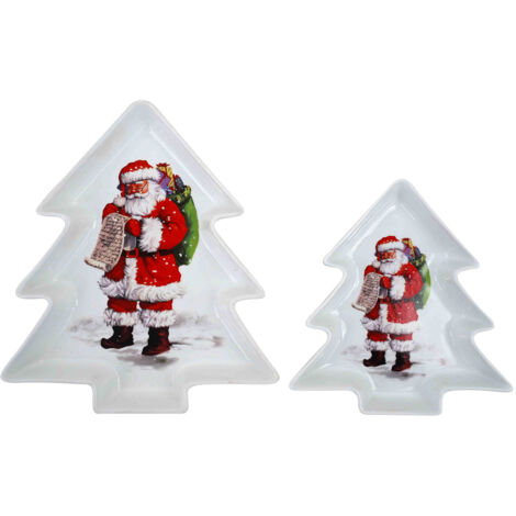 Sottopentola In Legno A Forma Di Albero Di Natale - Set Da 4 Pezzi Proteggi Calore Per Cucina (20.3 Cm) - 3