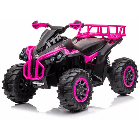 Quad Elettrico per Bambini 12V ATV 1.0 Rosa