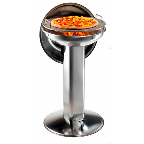 Barbecue a Pellet Ø47 cm in Acciaio Ompagrill Eddi Pro 4780/Cover