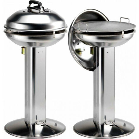 Barbecue a Pellet Ø47 cm in Acciaio Ompagrill Eddi Pro 4780/Cover