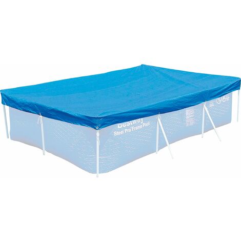 Telo di Copertura per Piscine Rettangolari 400x211cm Bestway Blu