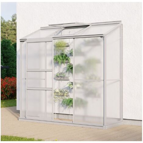 Serra da Parete Vitavia Ida 1300 69x193x182 cm in Alluminio Anodizzato e Policarbonato