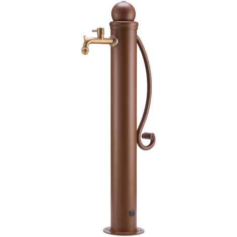 Fontana da Giardino con Manico e Rubinetto Belfer 42/ARP Ruggine