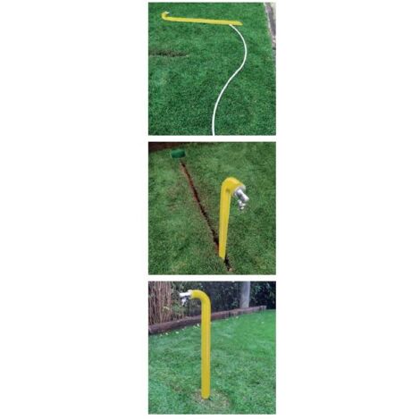 Fontana da Giardino a Cannuccia con Rubinetto Belfer 42/CN Viola