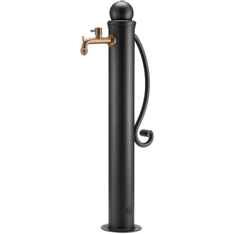 Fontana da Giardino con Manico e Rubinetto Belfer 42/ARP Antracite