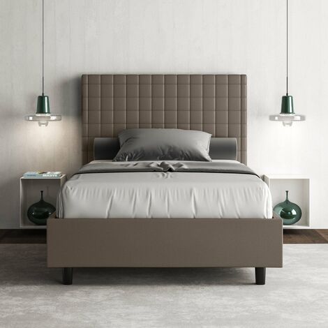 Letto matrimoniale con box contenitore Picolit di Lema