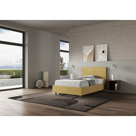 Letto Singolo 80x190 cm Senza Rete Appia Bianco