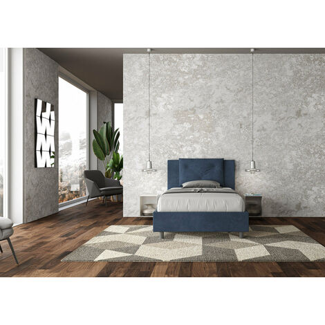 Letto Singolo 100x190 cm Senza Rete Adele Grigio