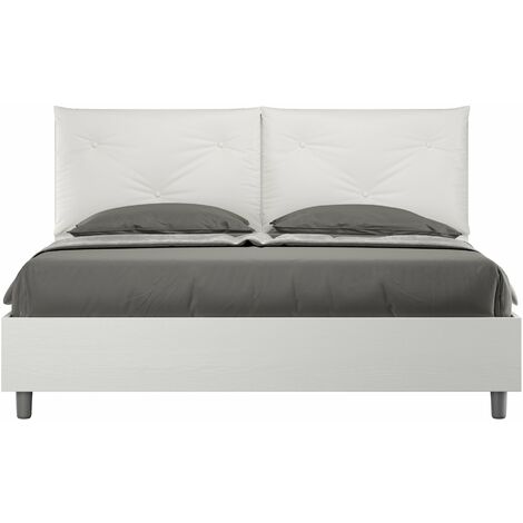 Telaio Letto Queen Size A Basso Profilo Nailsong: 7,6 Cm Di Altezza, In Metallo, Senza Molle, Supporta Fino A 1360 Kg, Nero
