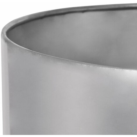 ASTA POSACENERE A COLONNA IN ACCIAIO INOX - DA ESTERNO O INTERNO - Colore grigio scuro