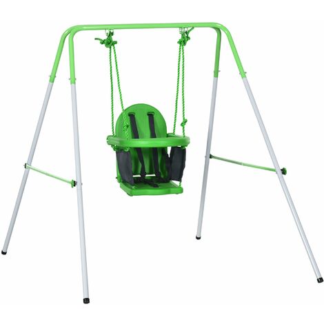 Oviala Sedia Da Giardino Palavas In Acciaio – Poltrona Impilabile Verde Cactus Per Esterno E Interno – Dimensioni 55x55x83 Cm - 6
