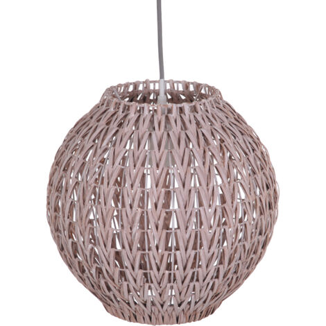 Lampadario in Rattan H 305 cm (1/5)