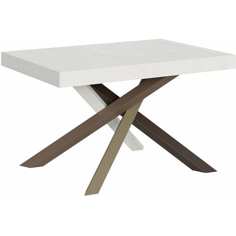 CASAARREDOSTUDIO Tavolo Karida Allungabile 130/234 Cm – Quercia, Design Moderno, Gambe In Ferro, Made In Italy - 2