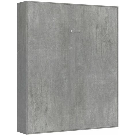Letto Matrimoniale a Scomparsa Salvaspazio Kentaro H210 cm Grigio