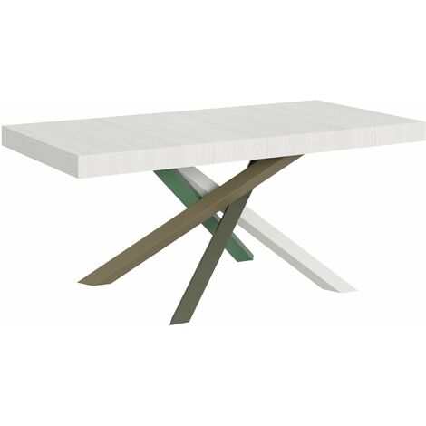Tavolo Allungabile 180-284x90x77 cm Volantis Bianco Frassino (1/4)