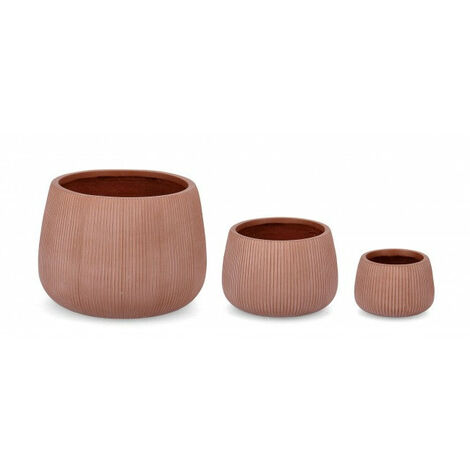 Rubelli Vetri D'Arte - Set di 3 vasi vetro e murrine