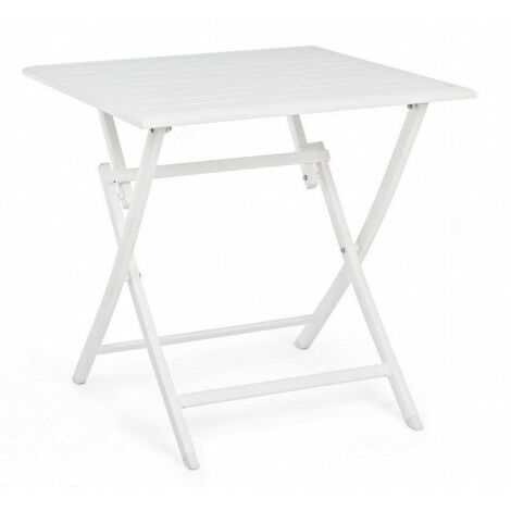 Tavolo Da Giardino Pieghevole In Legno Di Teak - Diametro 110 Cm, Altezza 75 Cm, Spessore Piano 2,2 Cm - Per Terrazza E Balcone, Facile Da Riporre