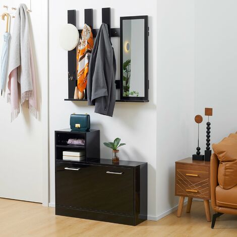 Supporto Acquario In Legno Multistrato 101x41x58cm - Mobile Per Acquario Con Ante - Foto 8