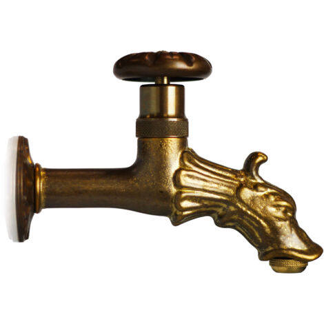 Rosone Bombato In Ottone Cromato Per Rubinetto 1/2'' - AcquaStiLLa 100940