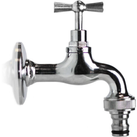 Rubinetto A Bottone Per Fontane A Parete Maurer - Ottone 1.2" | Per Fai Da Te - Foto 12