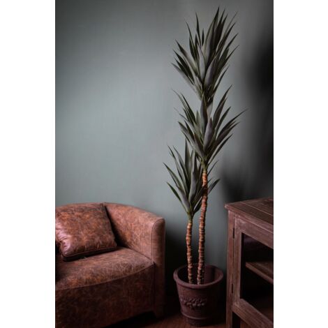 Pianta artificiale di yucca da 120 cm in vaso da 17 cm | Leroy Merlin