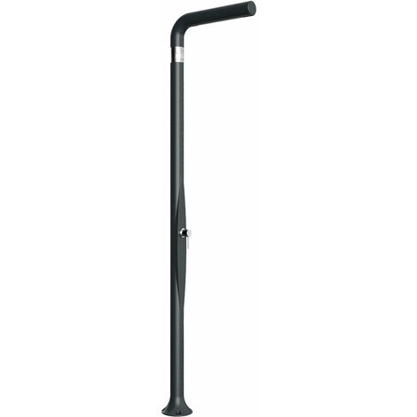 Doccia tradizionale da giardino in polietilene HD – Resistente agli agenti atmosferici e ai raggi UV – Miscelatore per acqua calda e fredda – 7.5 x 17 x 215 cm – Arkema Design (1/8)